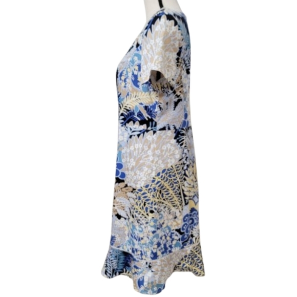 Talbots Size 10 Botanical Garden Sheath Dress.  Excellent, Like New Condition - Picture 6 of 16